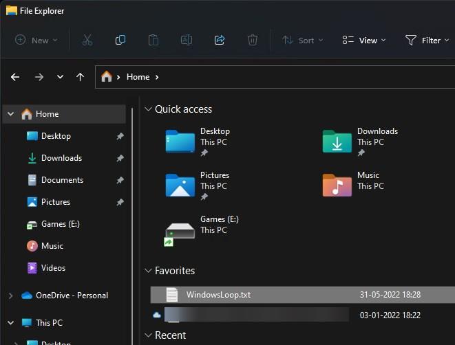 お気に入りにファイルを追加